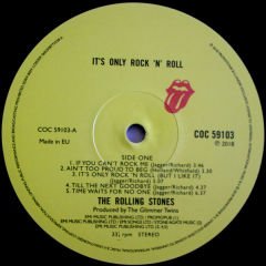 The Rolling Stones - It's Only Rock 'N Roll LP