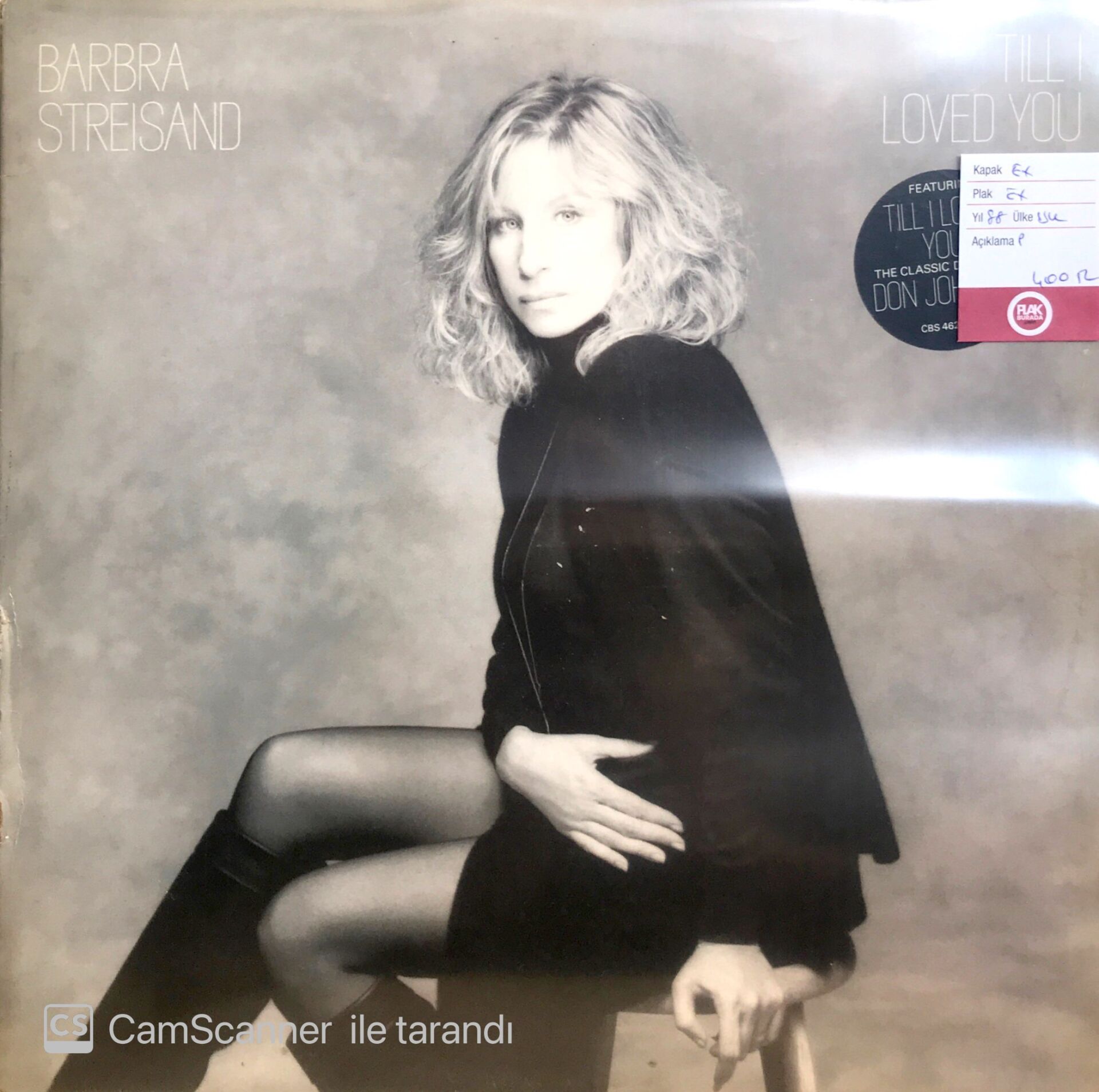 Barbra Streisand / Till I Loved You LP
