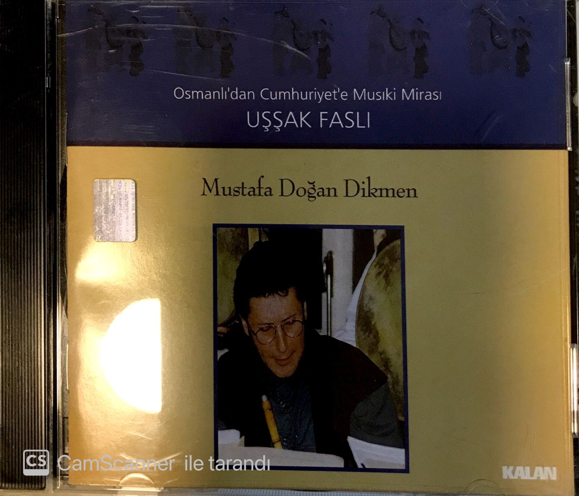 Mustafa Doğan Dikmen / Osmanlı'dan Cumhuriyet'e Musiki Mirası - Uşşak Faslı CD