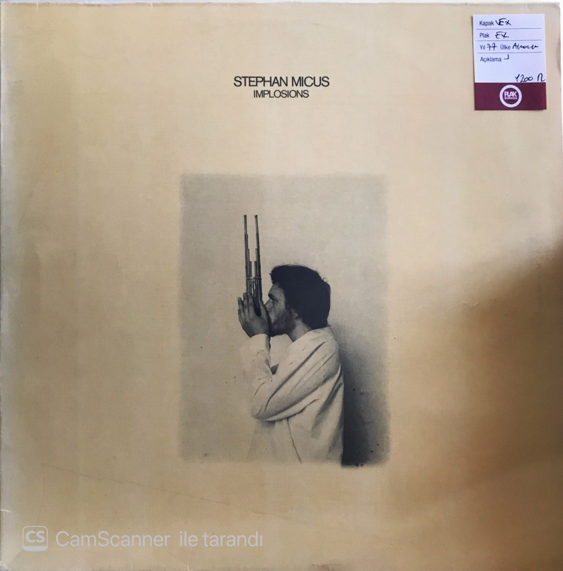 Stephan Micus - Implosions LP