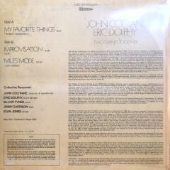 John Coltrane - Eric Dolphy / Two Giants Together Rare Live Performance 1962 LP