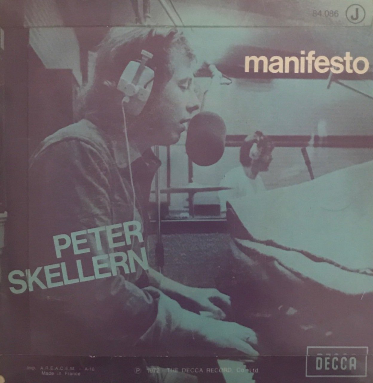 Peter Skellern Manifesto 45lik