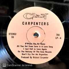 Carpenters Passage LP