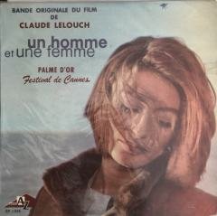 Nicole Croisille Et Pierre Barouh ‎ Bande Originale Du Film De Claude Lelouch ''Un Homme Et Une Femme'' 45lik