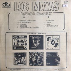 Los Mayas Concerto Aranjuez LP