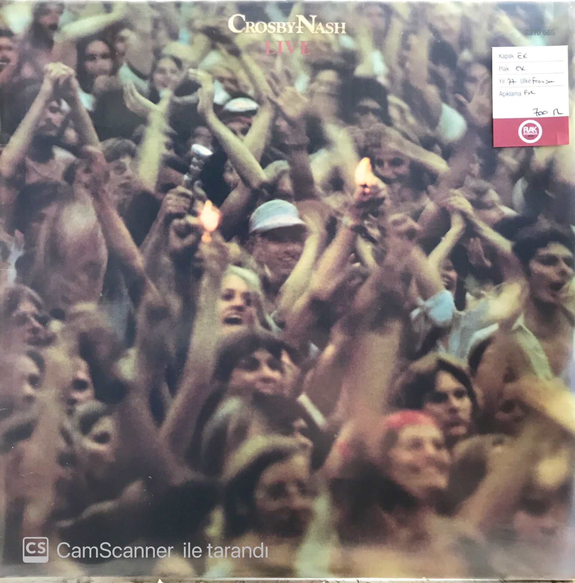 Crosby Nash - Live LP