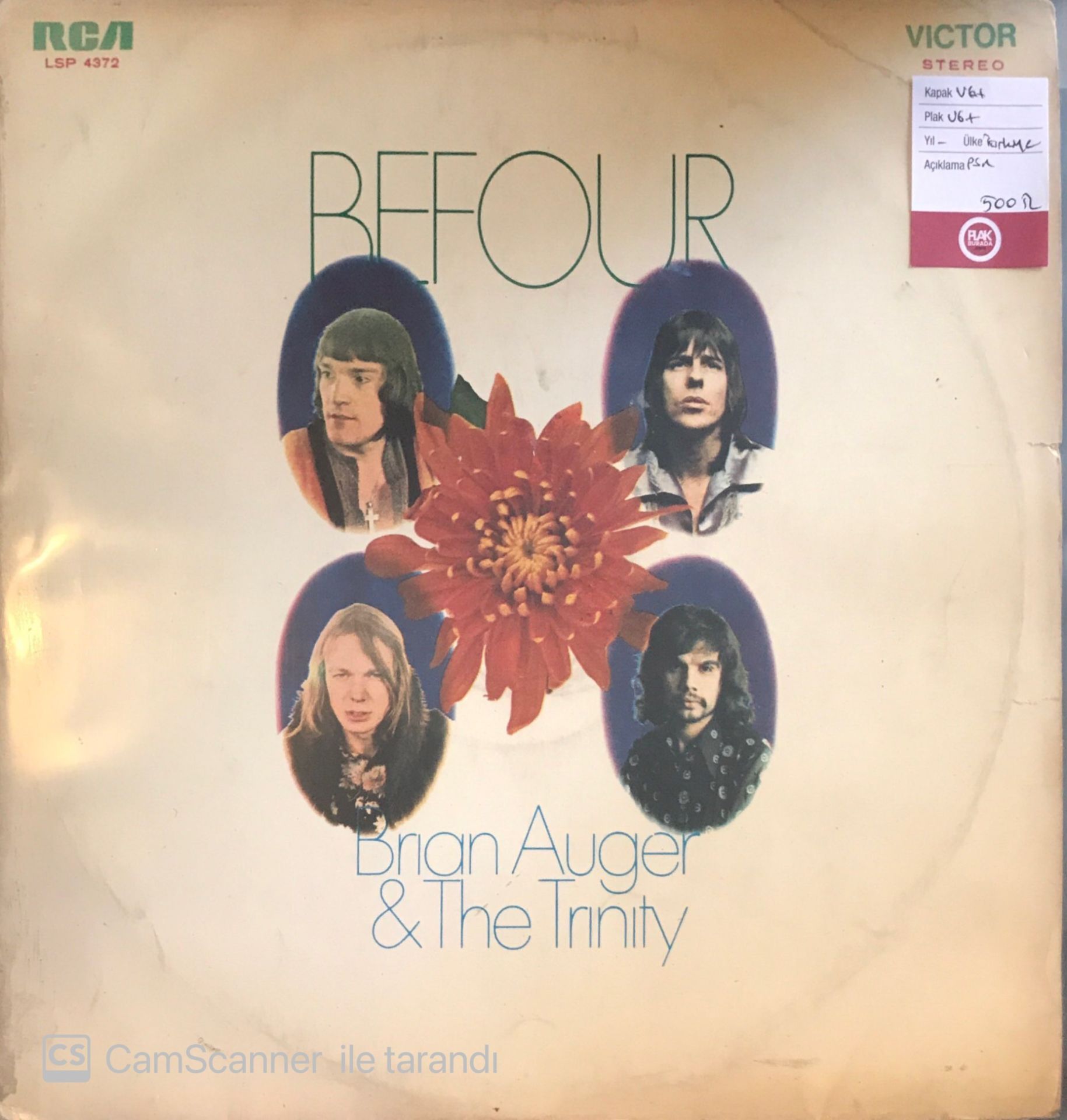 Befour - Brian Auger & The Trinity LP