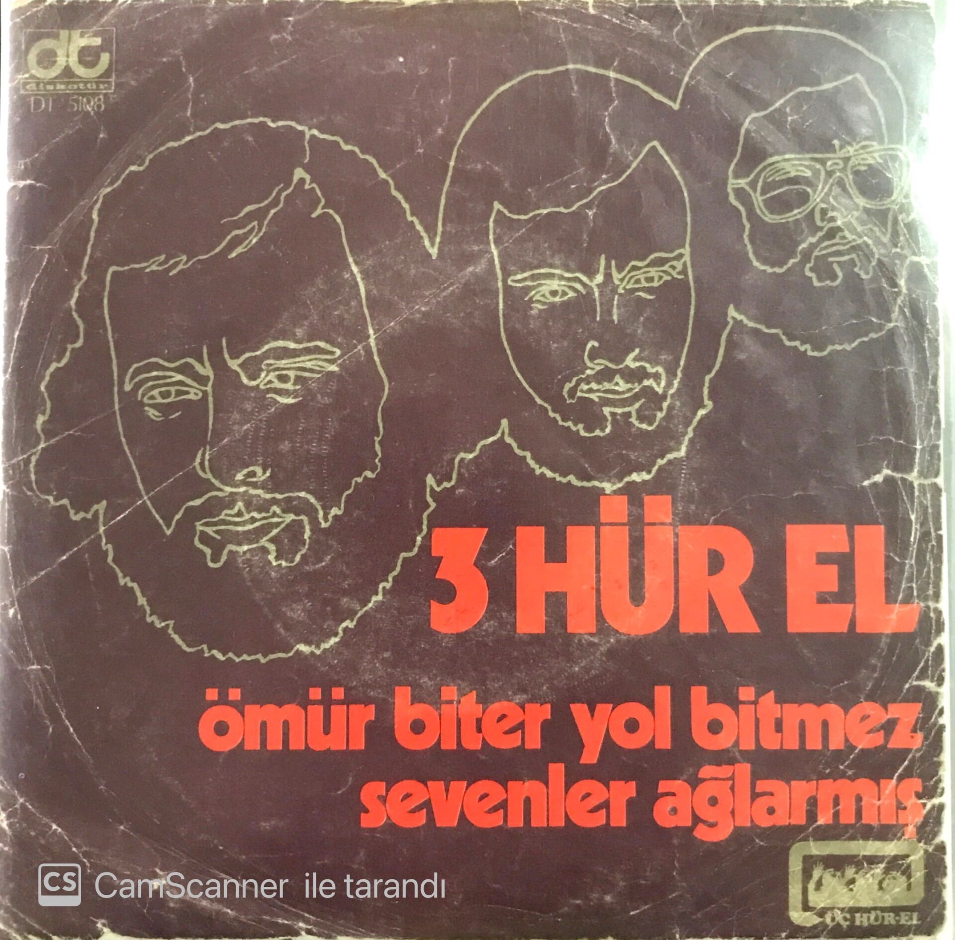 3 Hürel - Ömür Biter Yol Bitmez 45lik