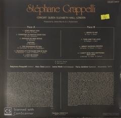 Stephane Grapelli Concert Queen Elizabeth Hall, London LP