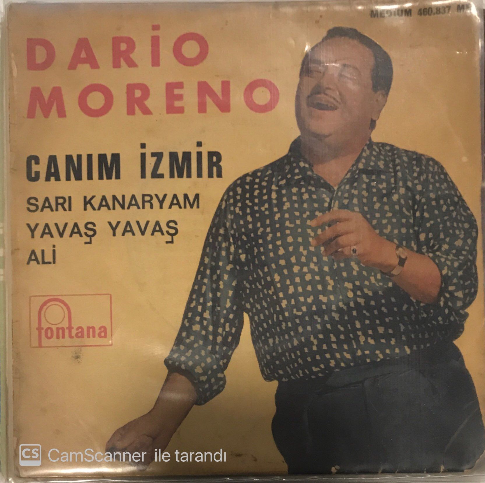 Dario Moreno - Canım İzmir Midi EP 45lik