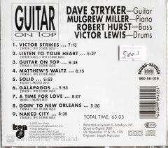 Dave Stryker - Guitar On Top - CD