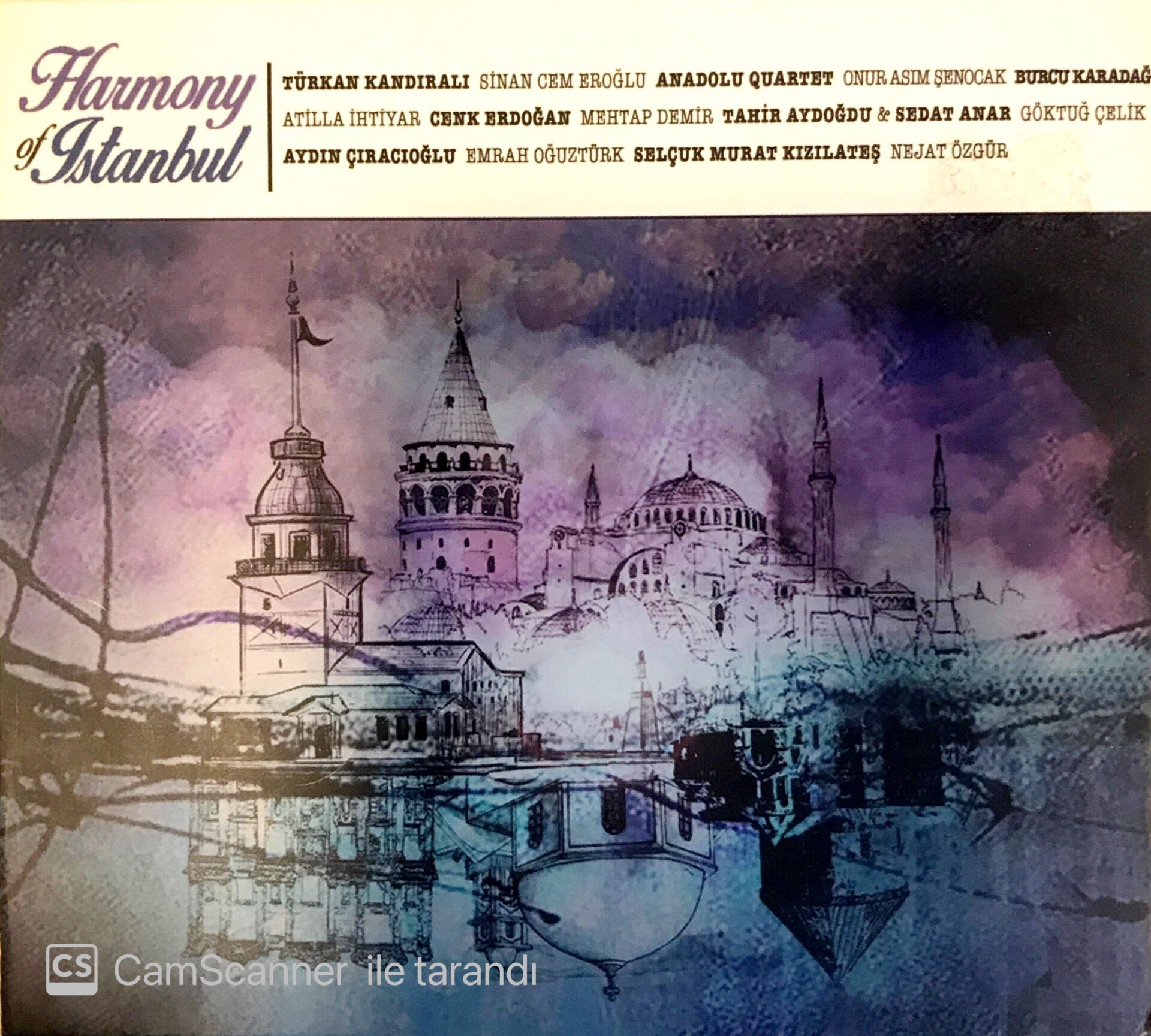 Harmony Of İstanbul CD
