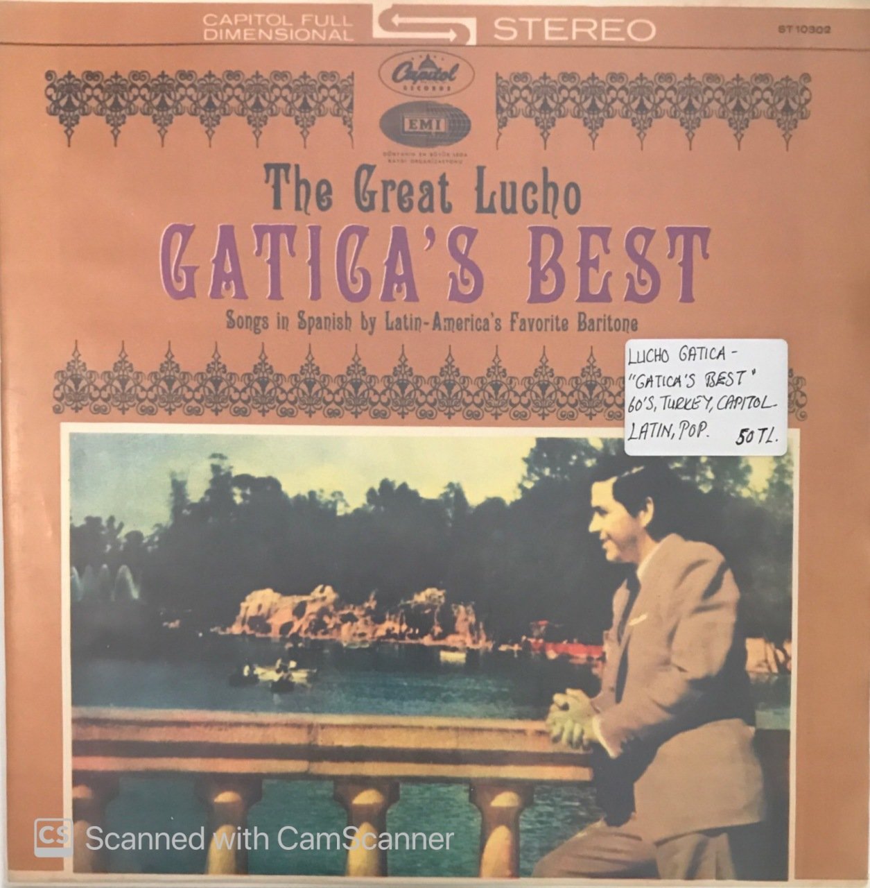 Lucho Gatica ''Gatica's Best'' LP