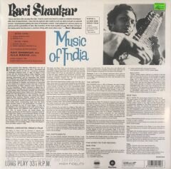 Music Of India - Ravi Shankar LP