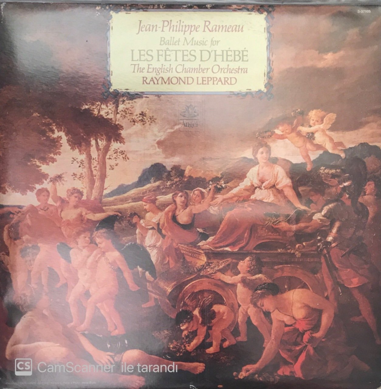 Rameau Ballet Music For Les Fetes d'Hebe Raymond Leppard LP
