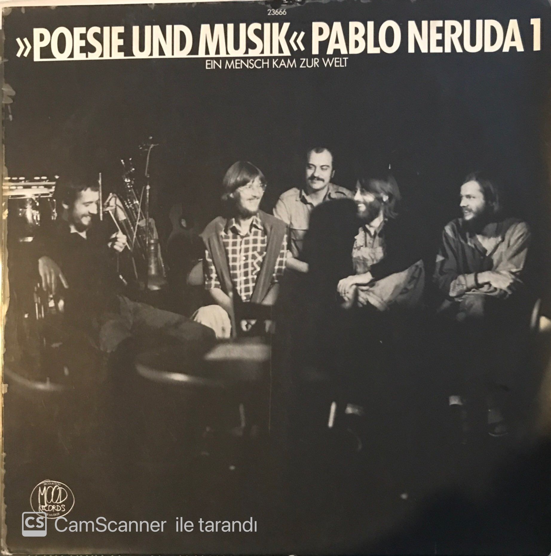 Poesie Und Musik Pablo Neruda 1 - Eın Mensch Kam Zur Welt LP