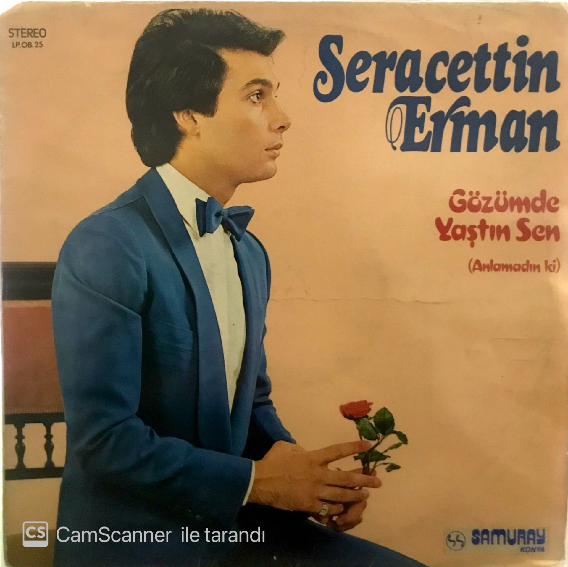 Seracettin Erman - Gözümde yaştın sen LP