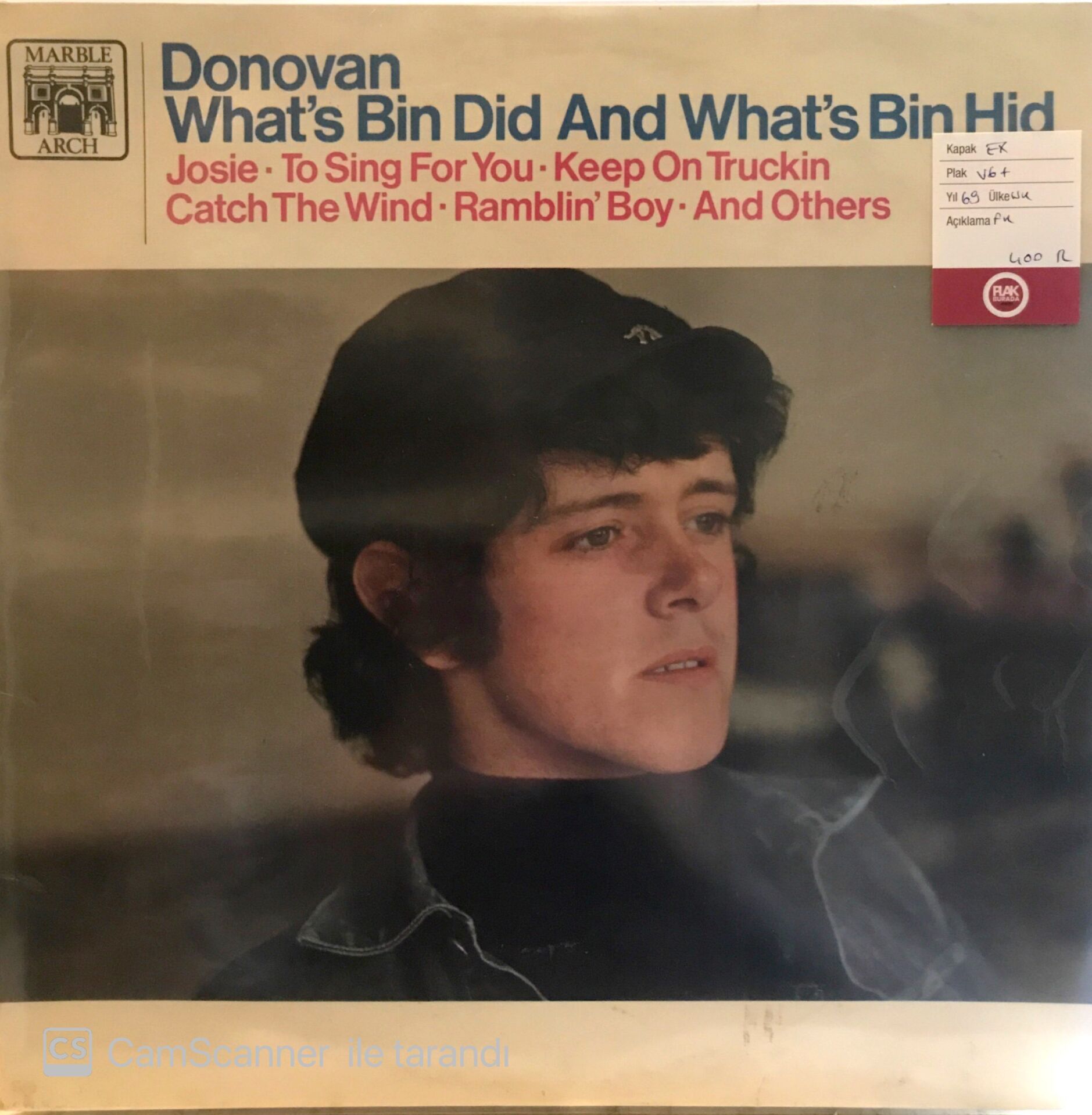 Donovan What's bin did and What's bin Hid LP