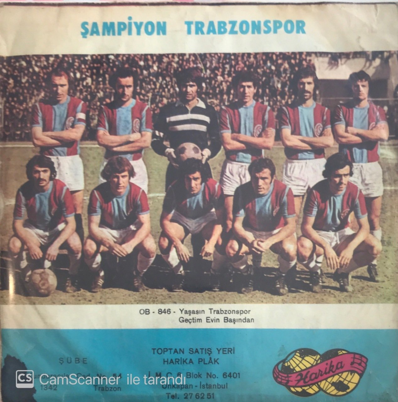 Erkan Ocaklı Yaşasın Trabzonspor 45lik