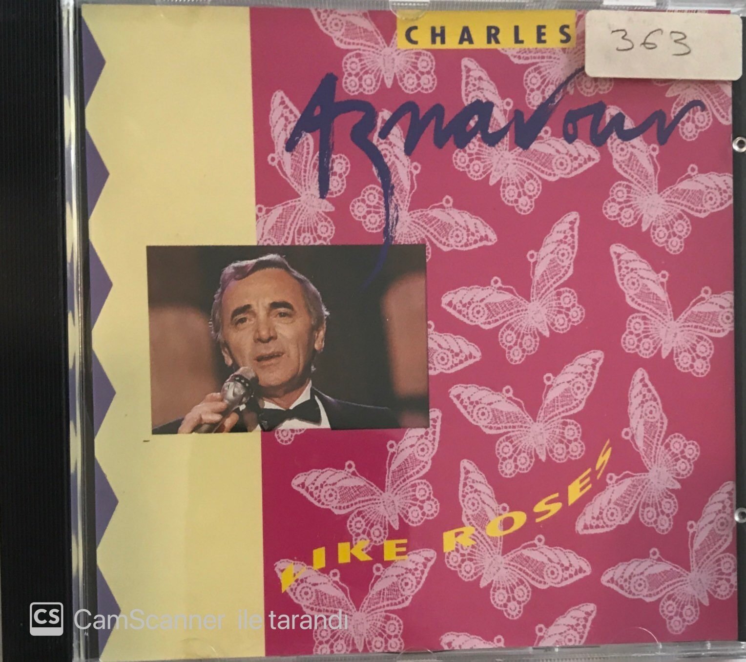 Charles Aznavour Like Roses CD
