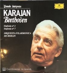 Karajan Beethoven Sinfonia No.2 Sinfonia no.7 Orquestra Filarmonica De Berlin LP