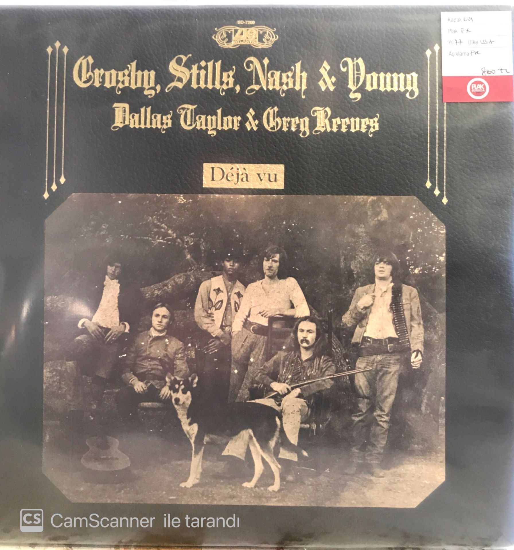 Crosby, Stills, Nash&Young - Deja Vu LP