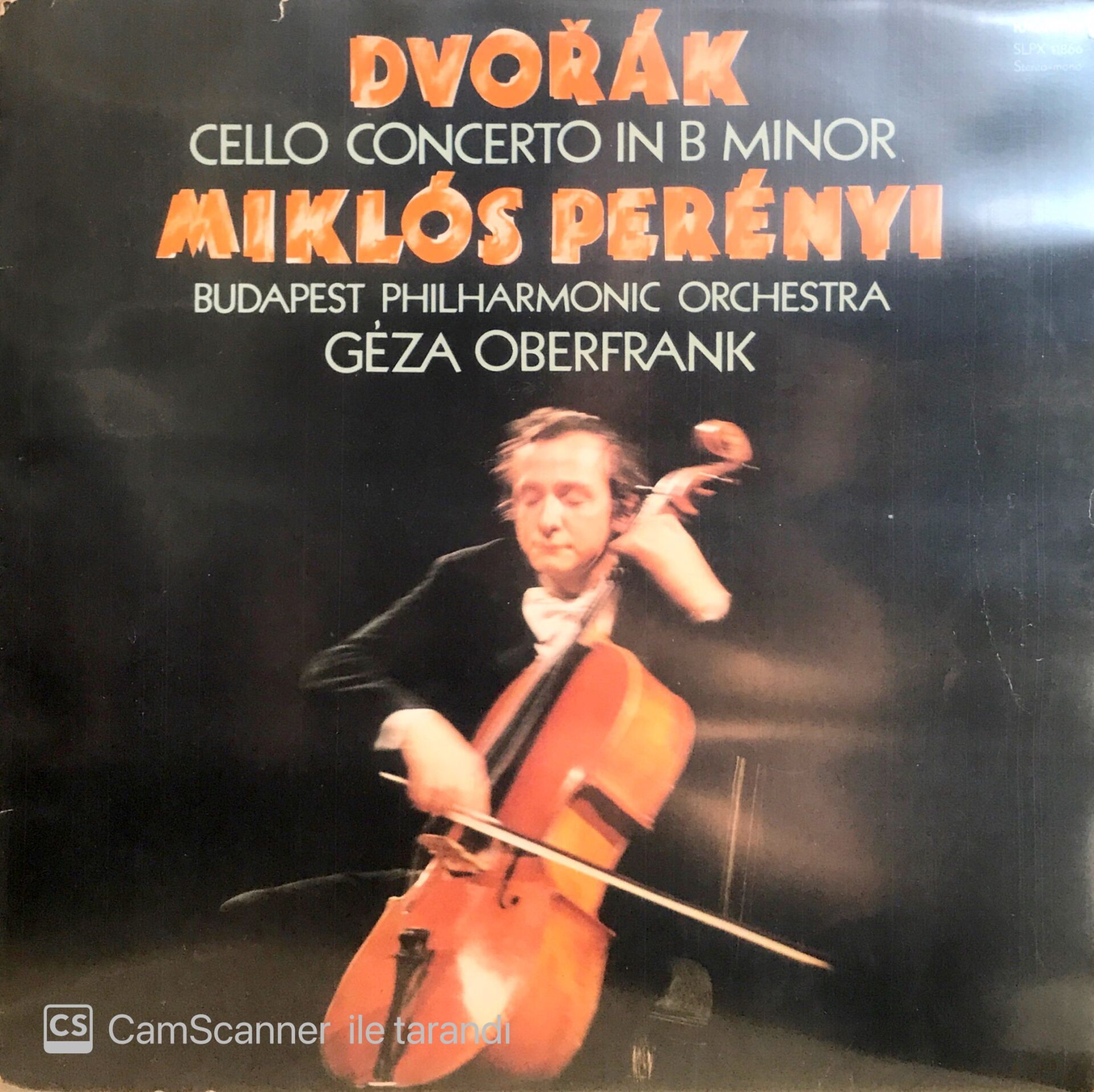 Dvorak / Miklos Perenyi LP