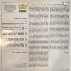 Frederic Chopin 17 Waltzer Tamas Vasary LP