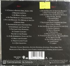 Evita Soundtrack - CD