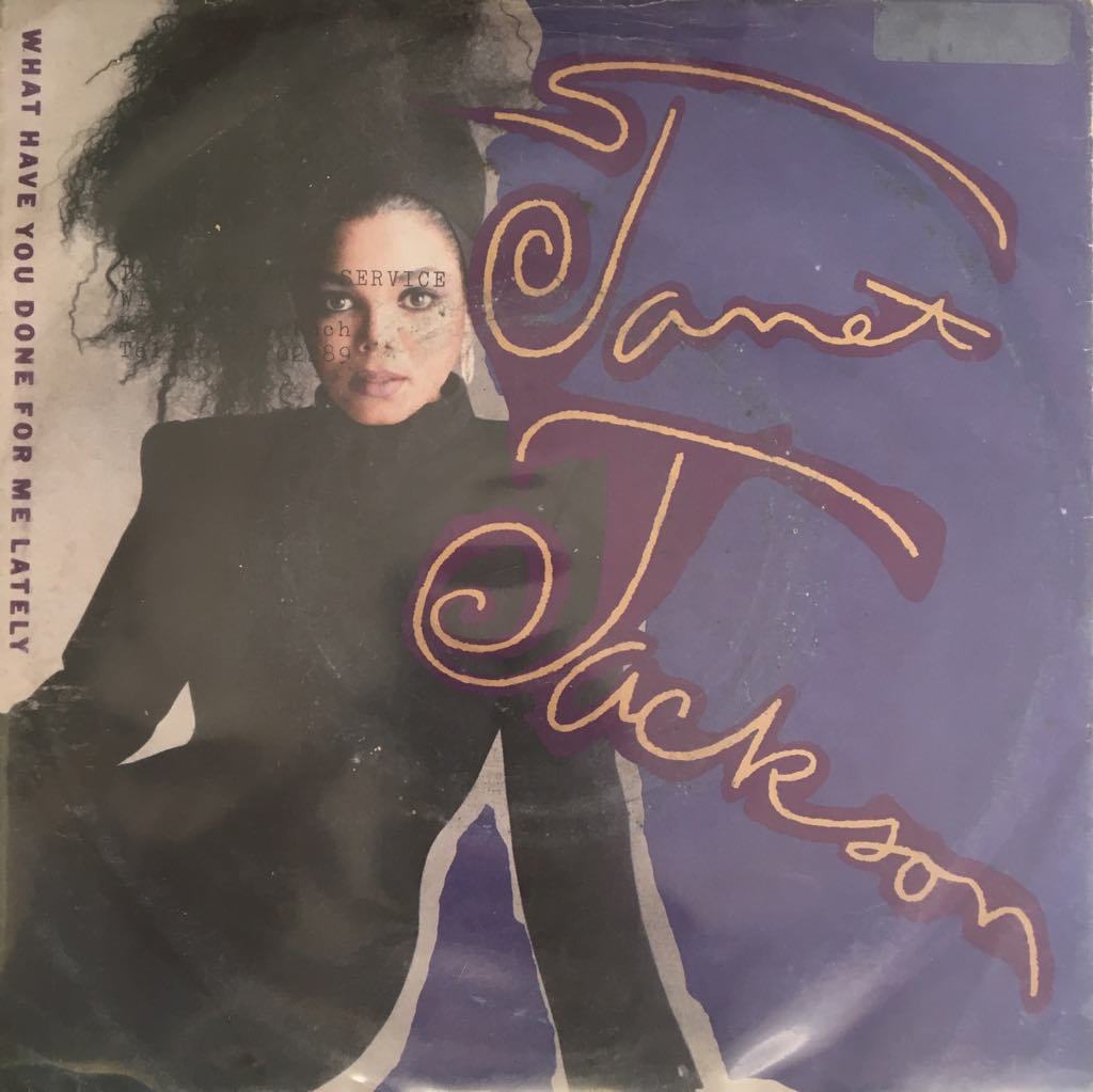 Janet Jackson What Have You Done For Me Lately 45lik