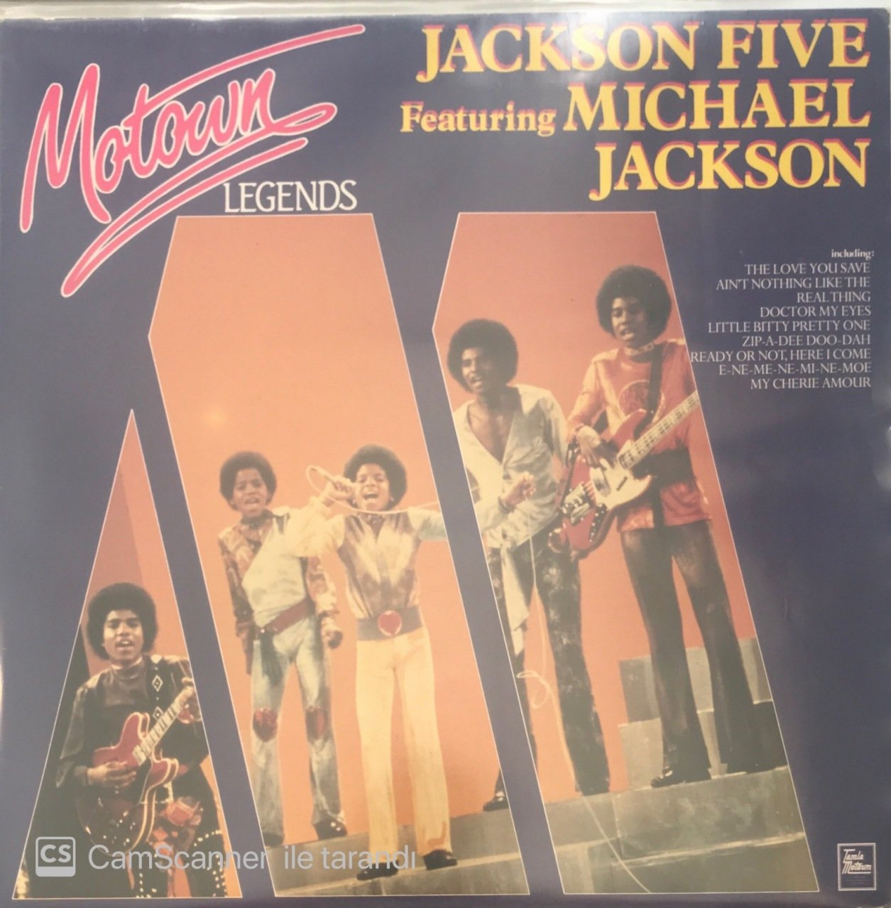 The Jackson 5 Featuring Michael Jackson Motown Legends LP