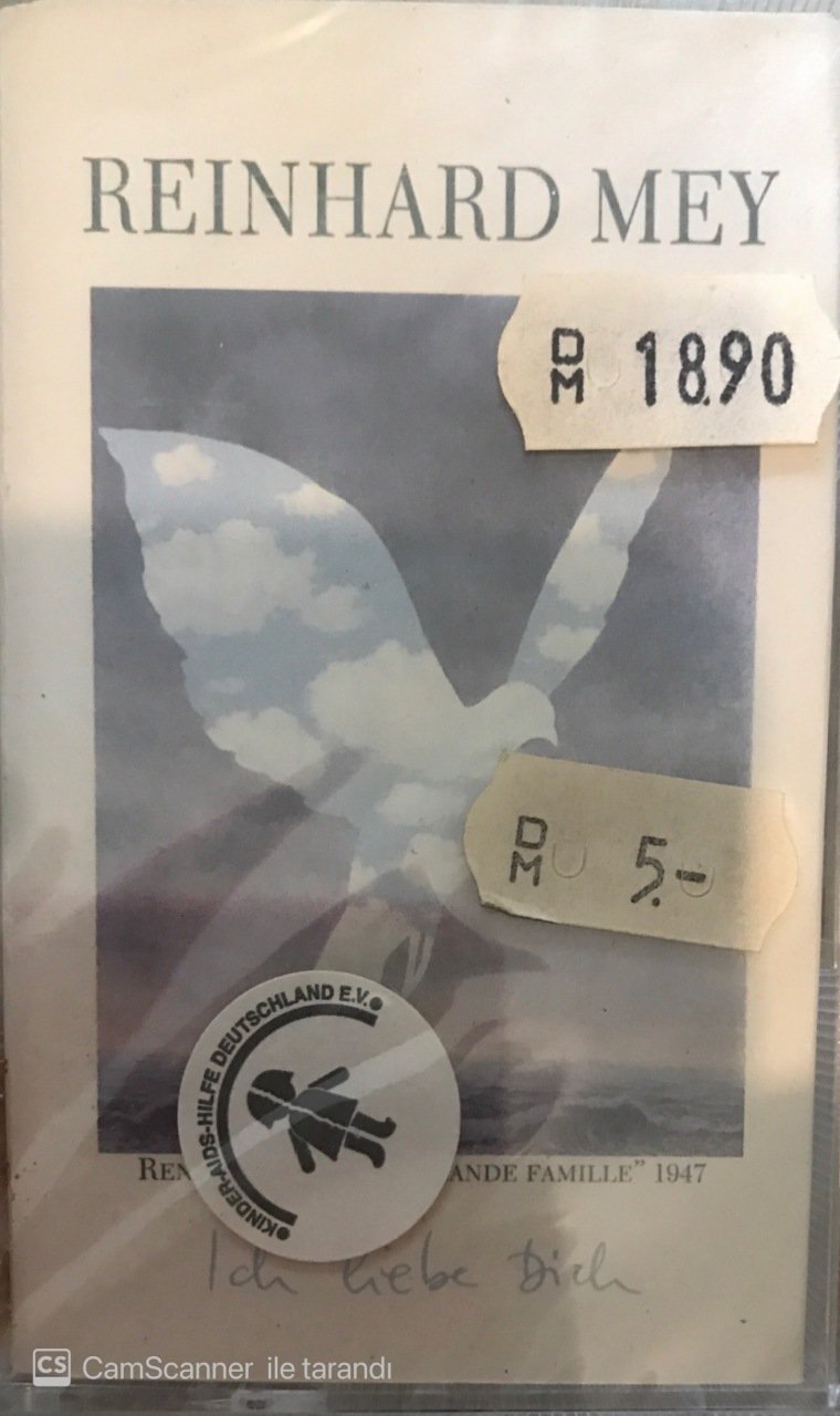 Reinhard Mey Ich Liebe Dich KASET