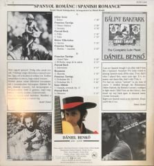Spanish Romance Daniel Benko Guitar LP