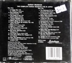 Sarah Vaughan - Live In Japan - 2 CD