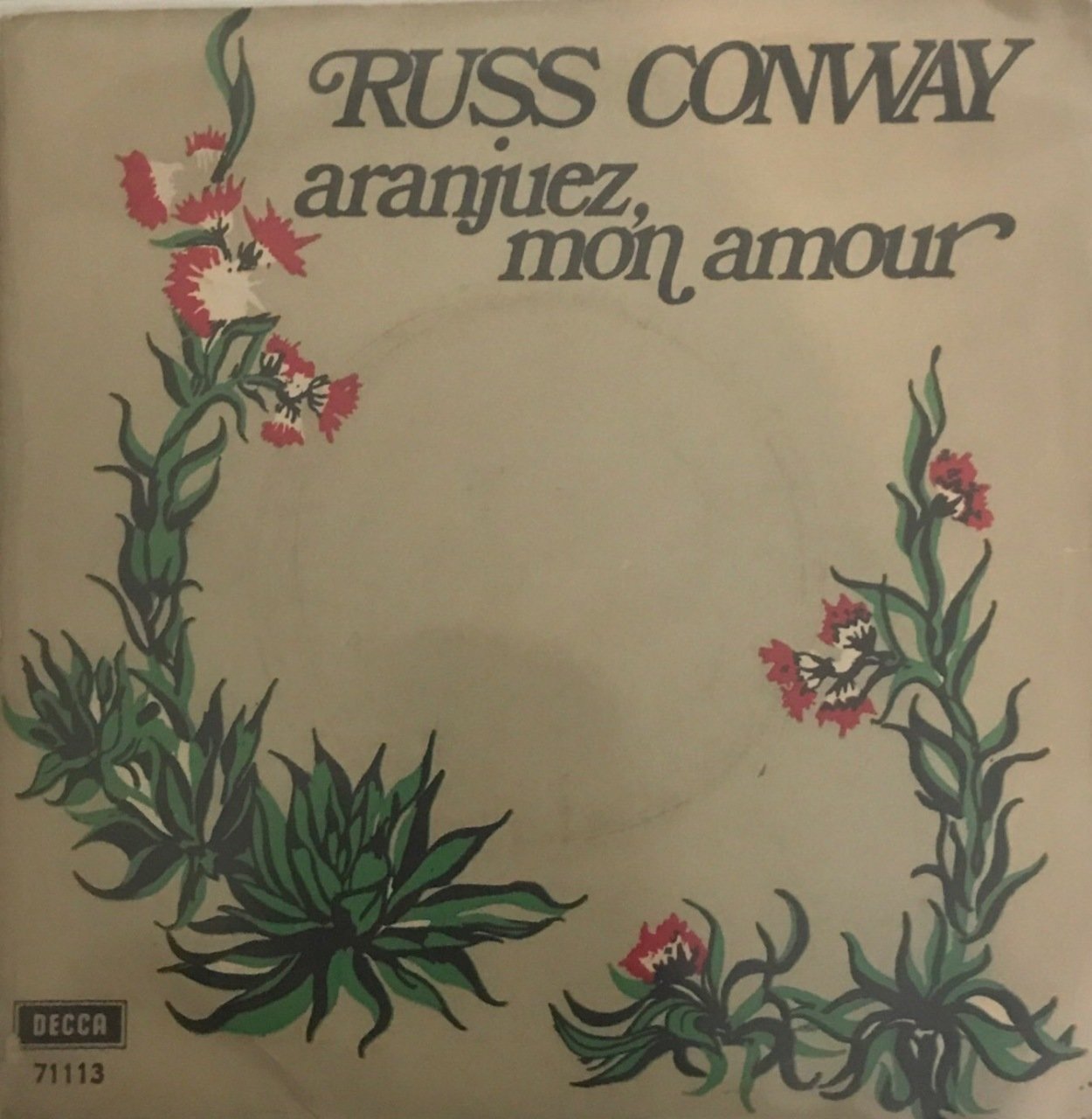 Russ Conway Aranjuez Mon Amour 45lik