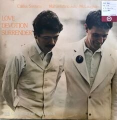 Carlos Santana & Mahavishnu John McLaughlin Love Devotion Surrender LP