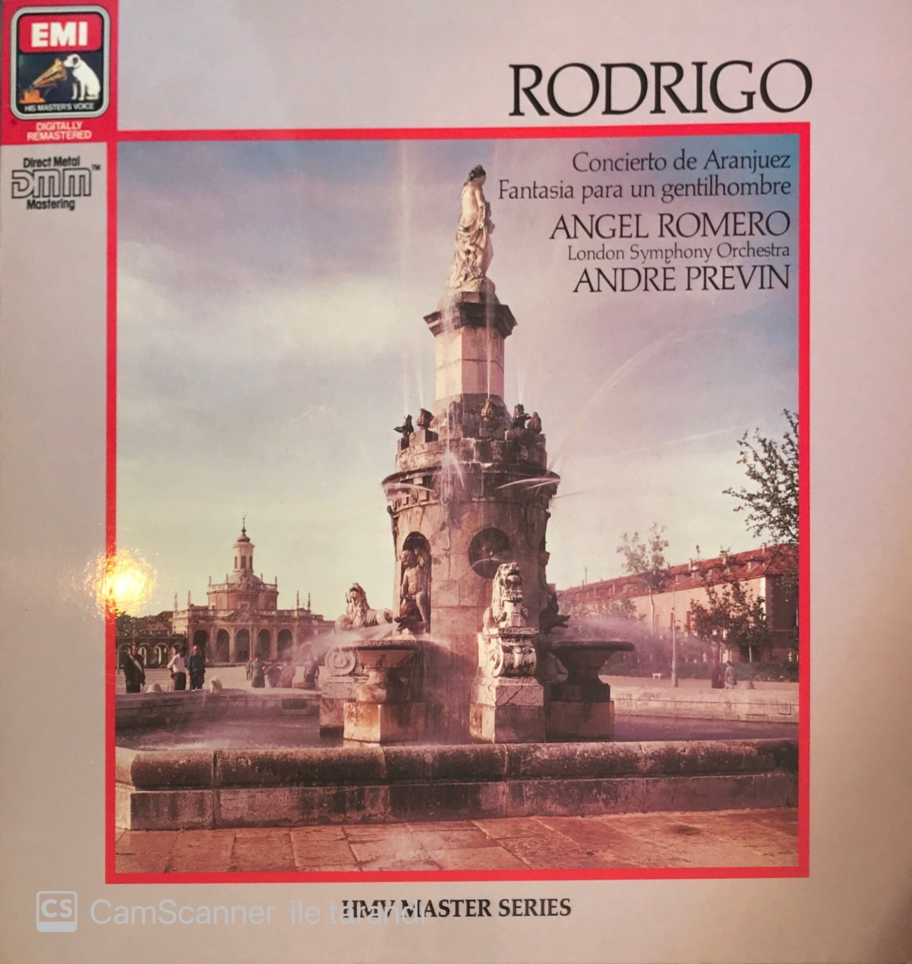 Rodrigo Concierto De Aranjuez Fantasia Para Un Gentilhombre Angel Romero LP