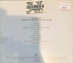 ColdPlay A Rush of Blood to The Head CD