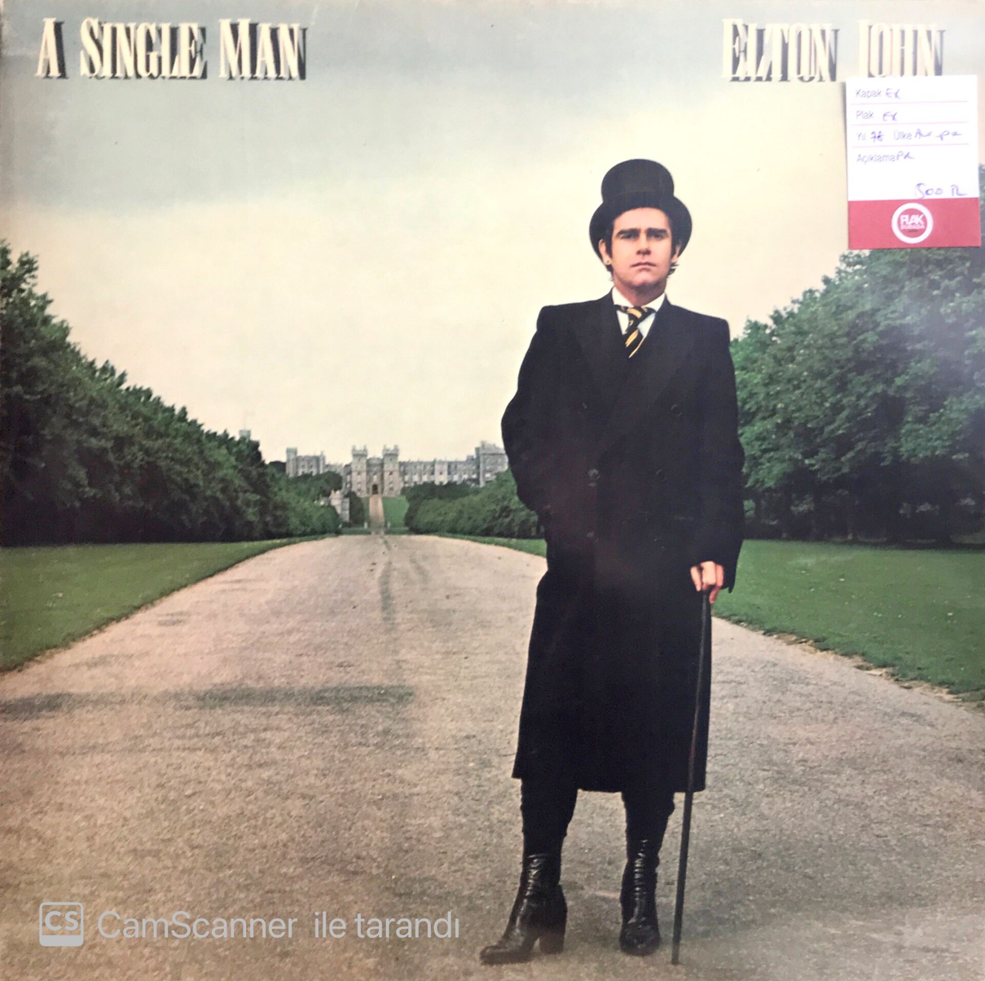 Elton John A Single Man LP