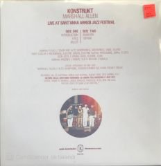 Konstrukt & Marshall Allen – Live At Sant'Anna Arresi Jazz Festival LP