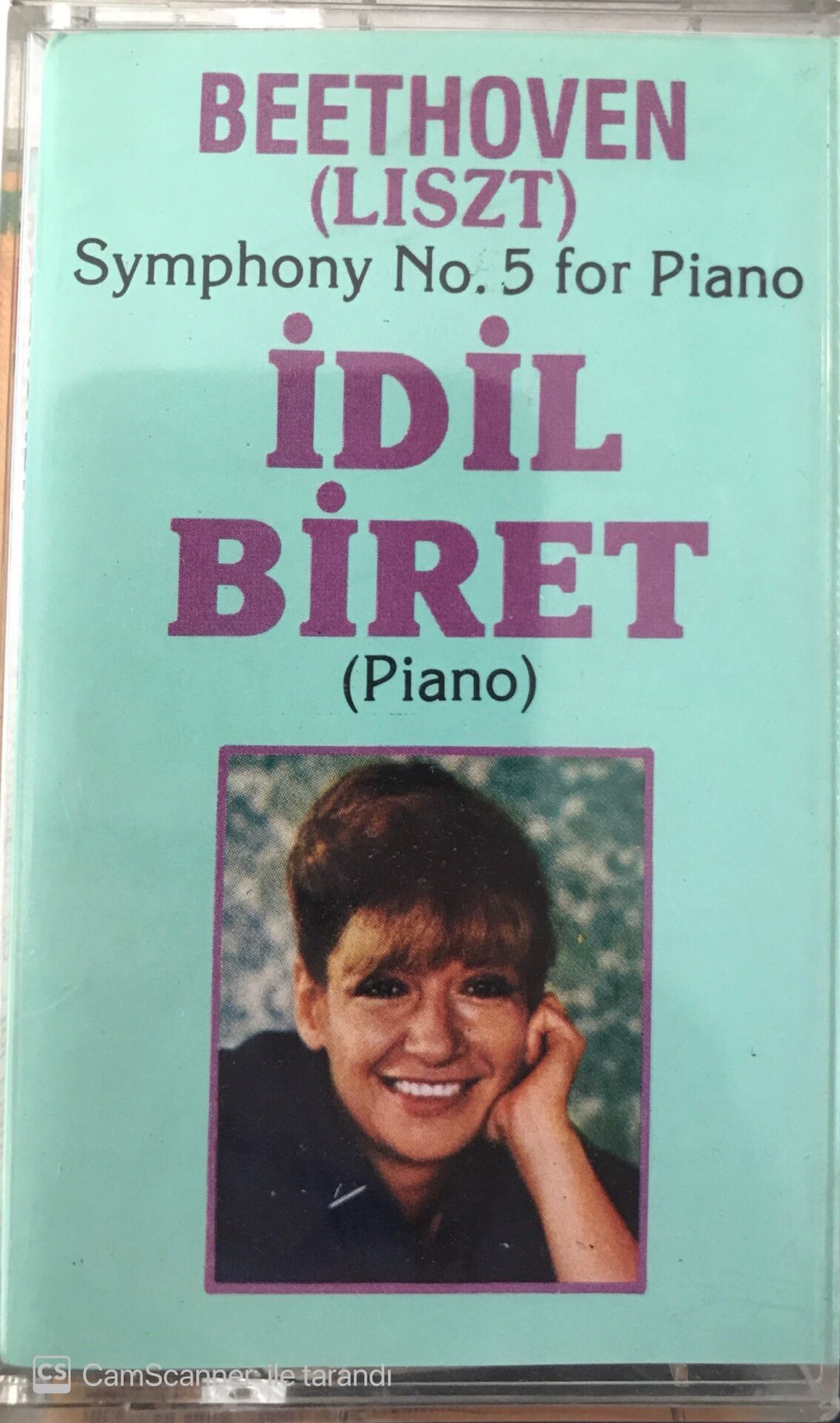 Beethoven Lıszt Symphony No.5 for Piano İdil Biret KASET