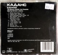 Kadans : The Moscow Chamber Jazz Ensemble - CD