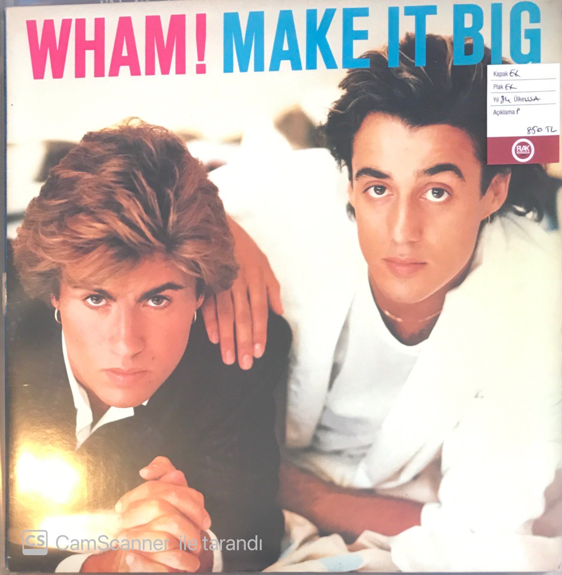 Wham! Make It Big LP