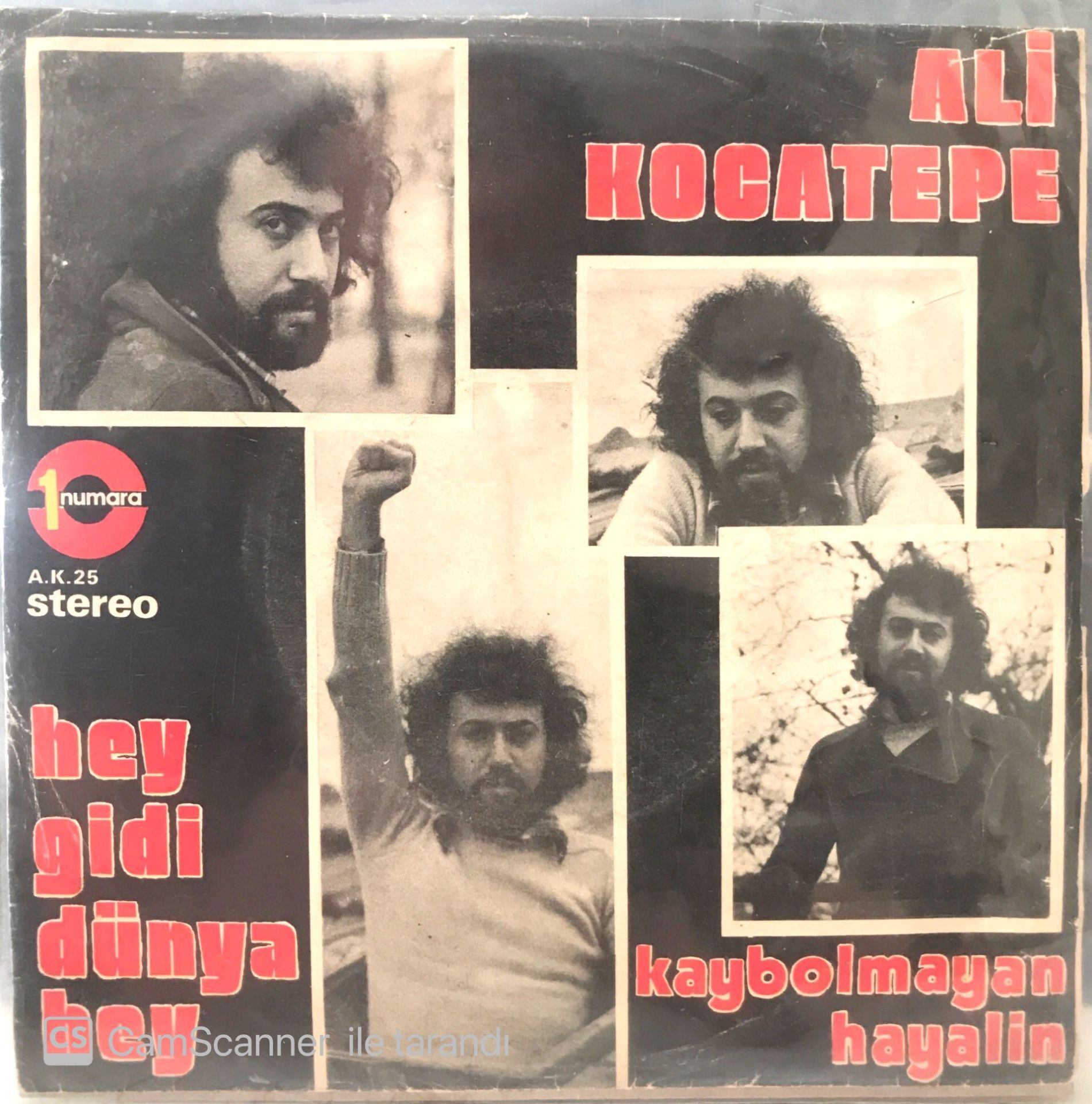 Ali Kocatepe - Hey gidi Dünya Hey 45lik