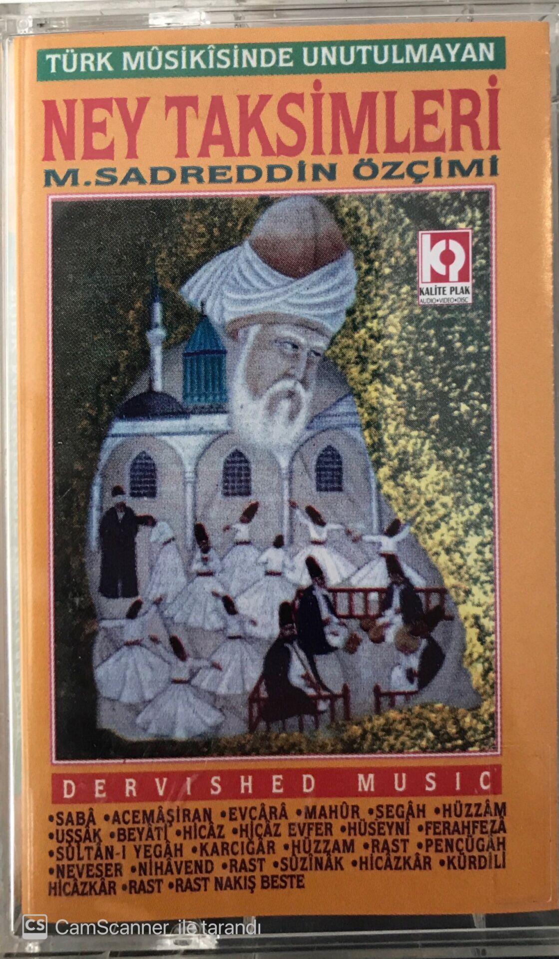 Ney Taksimleri Sadrettin Özçimi KASET