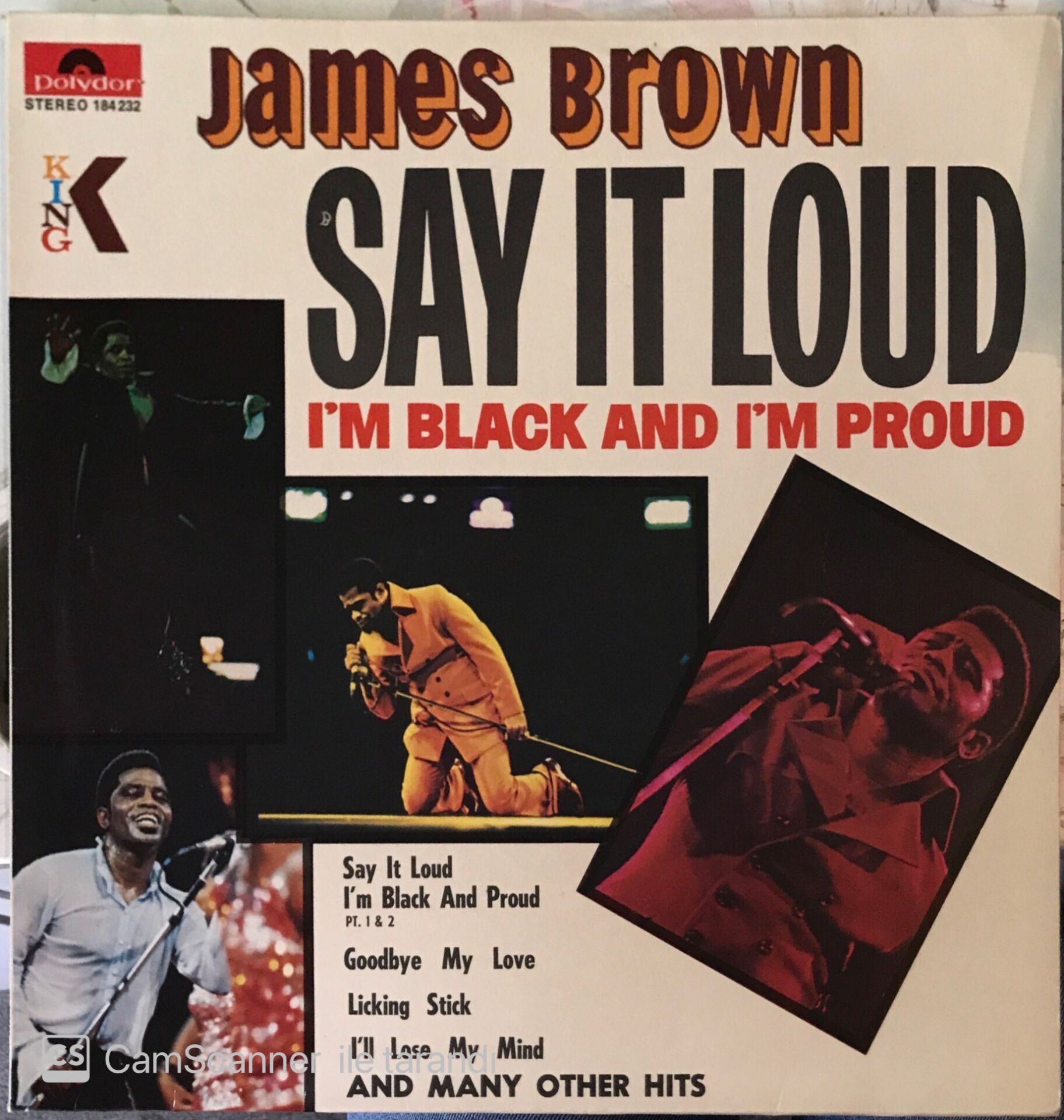 James Brown - Say It Loud I'm Black And I'm Proud LP