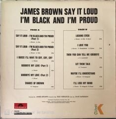 James Brown - Say It Loud I'm Black And I'm Proud LP
