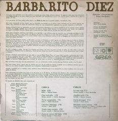 Barbarito Diez Bodas De Oro LP