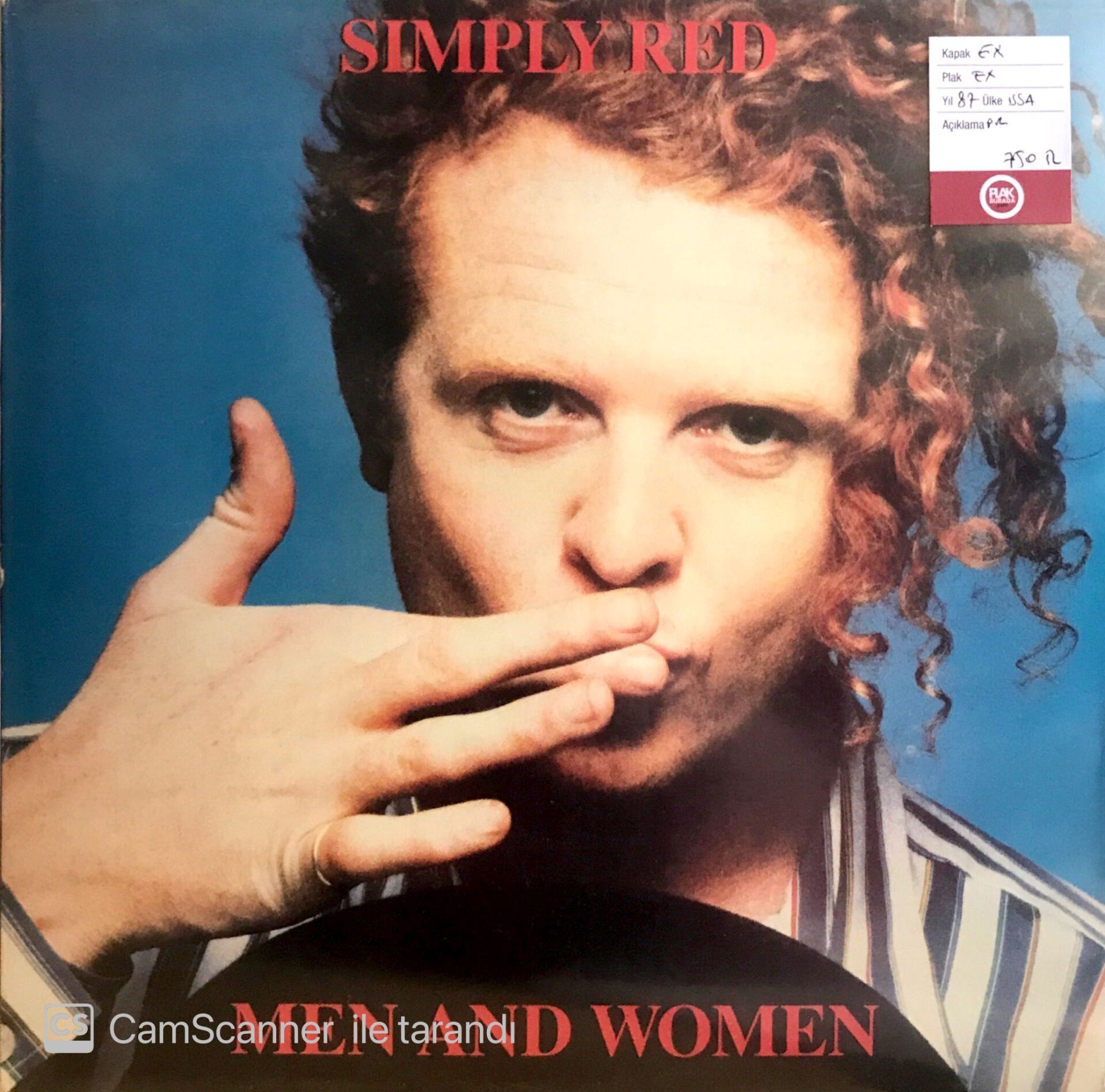 Simply Red Men And Women LP