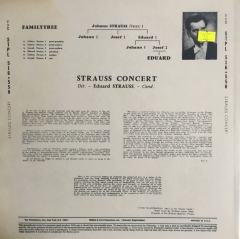 Johann Strauss Eduard Strauss And His Orchestra ‎ Strauss Concert LP